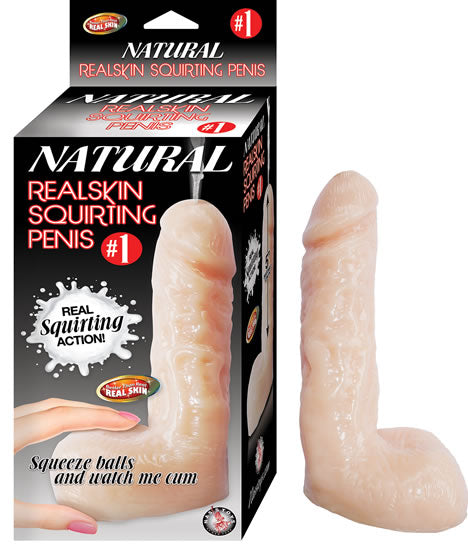 Natural RealSkin Squirting Penis #1