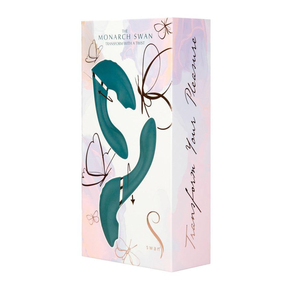 Swan The Monarch Swan Rechargeable Silicone Transform Vibrator