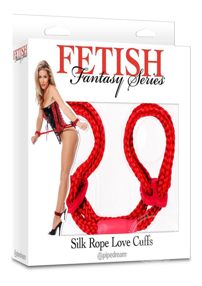 Fetish Fantasy Silk Rope Love Cuffs