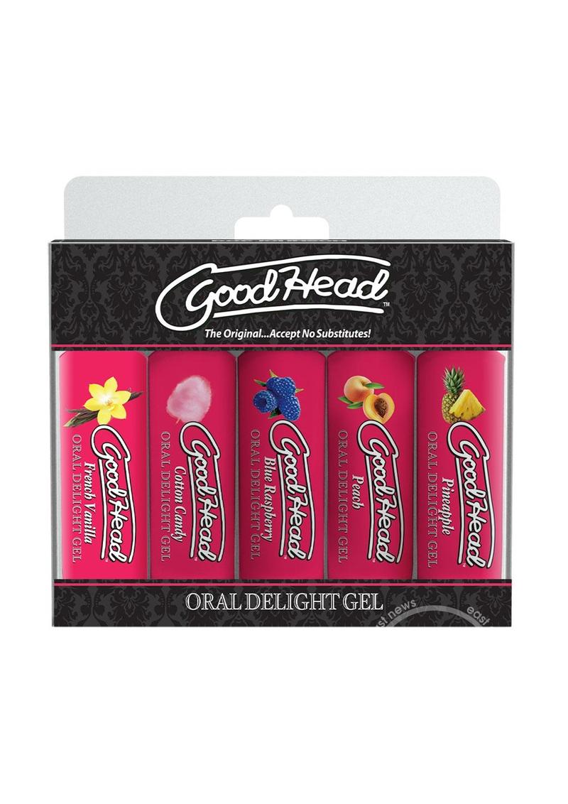GoodHead Oral Delight Gel Assorted (5 Pack) 1oz