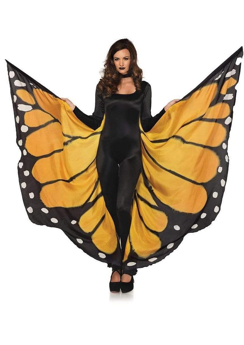 Leg Avenue Festival Butterfly Wing Halter Cape with Straps