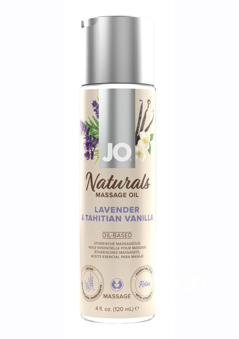 JO Naturals Massage Oil