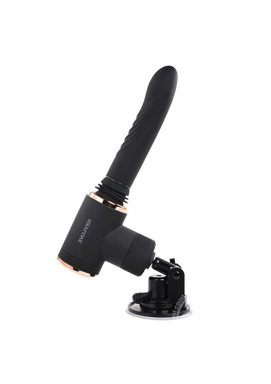 Too Hot to Handle Thrusting Vibrator with Suction Cup