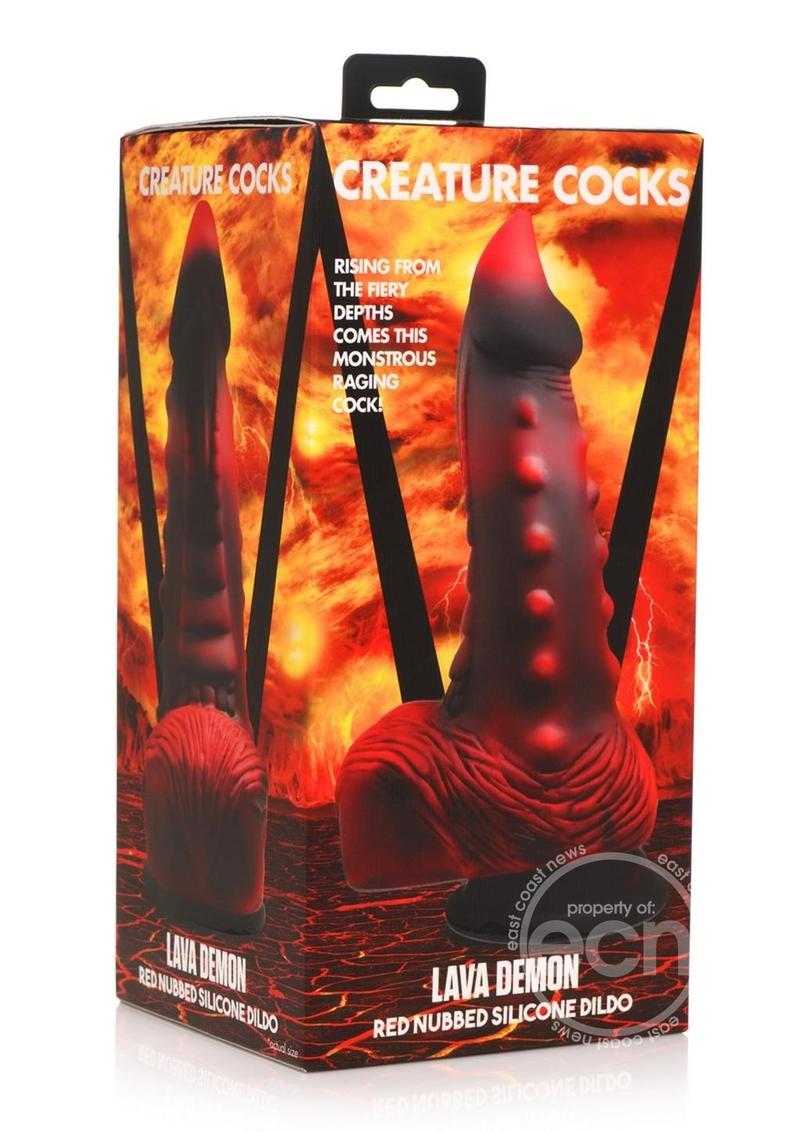 Creature Cocks® Thick Nubbed Lava Demon