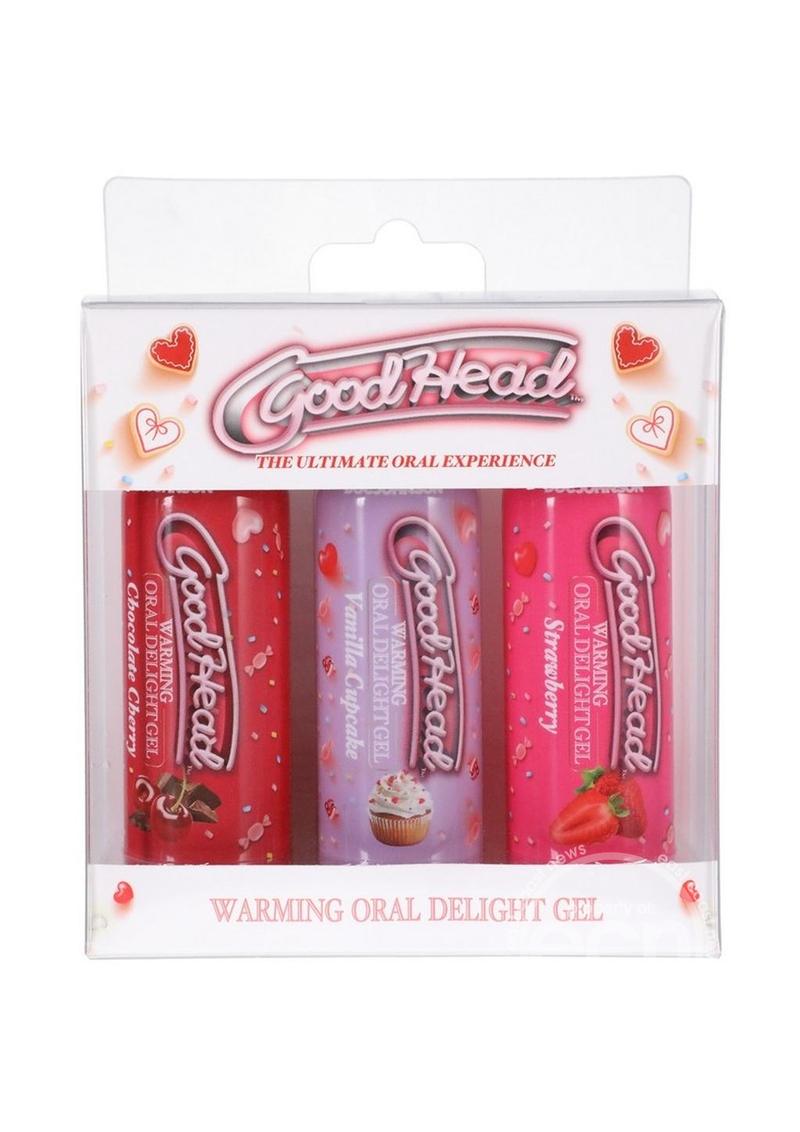 GoodHead Warming Oral Delight Gel Assorted Flavors