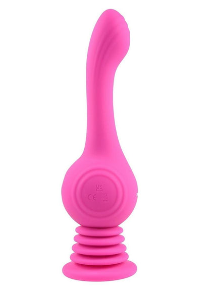 Gyro Vibe Rechargeable Vibrator with Suction Cup