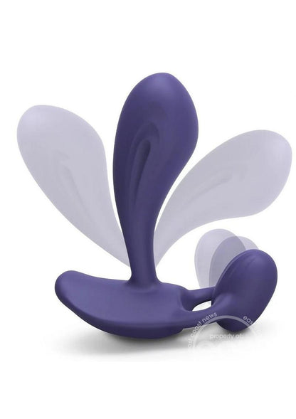 Witty Rechargeable Vibrator with Clitoral Stimulator