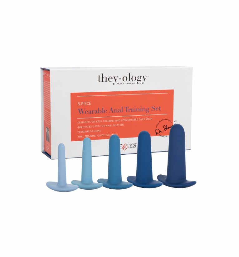 They-ology™ 5-Piece Wearable Anal Training Set