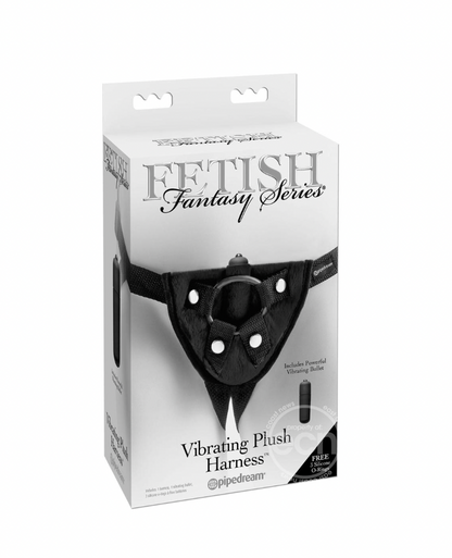 Fetish Fantasy Series Vibrating Plush Adjustable Harness
