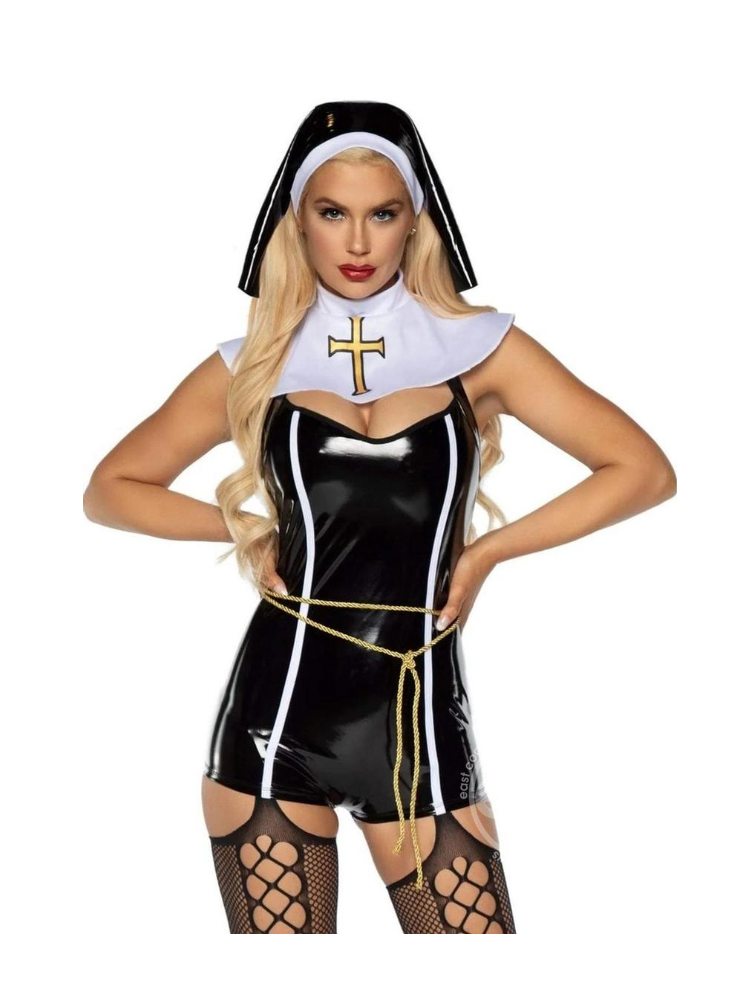 Leg Avenue Sinful Sister Nun Costume