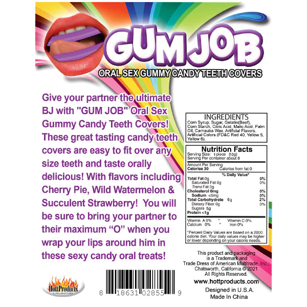 Gum Job Oral Candy