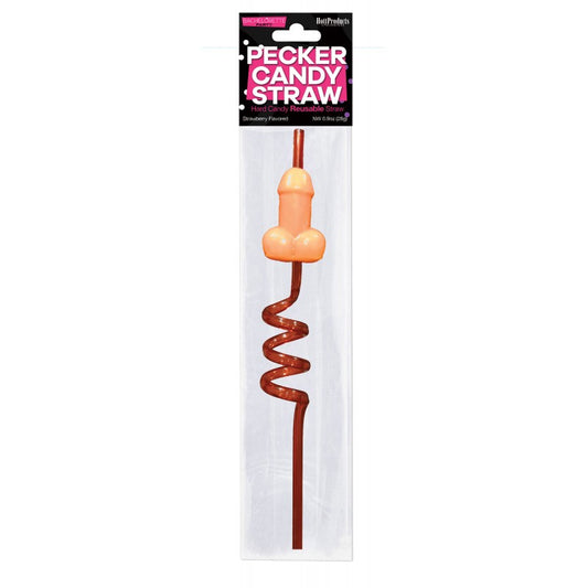 Pecker Candy Straw