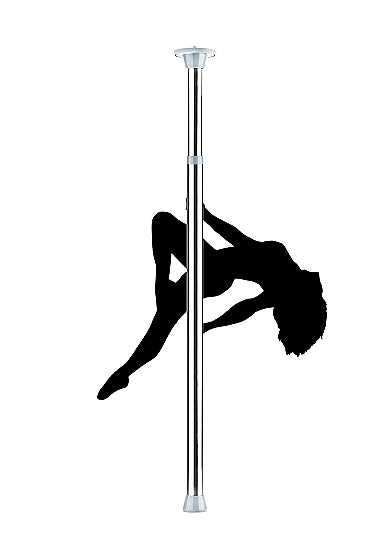 OUCH! Dance Pole- Silver