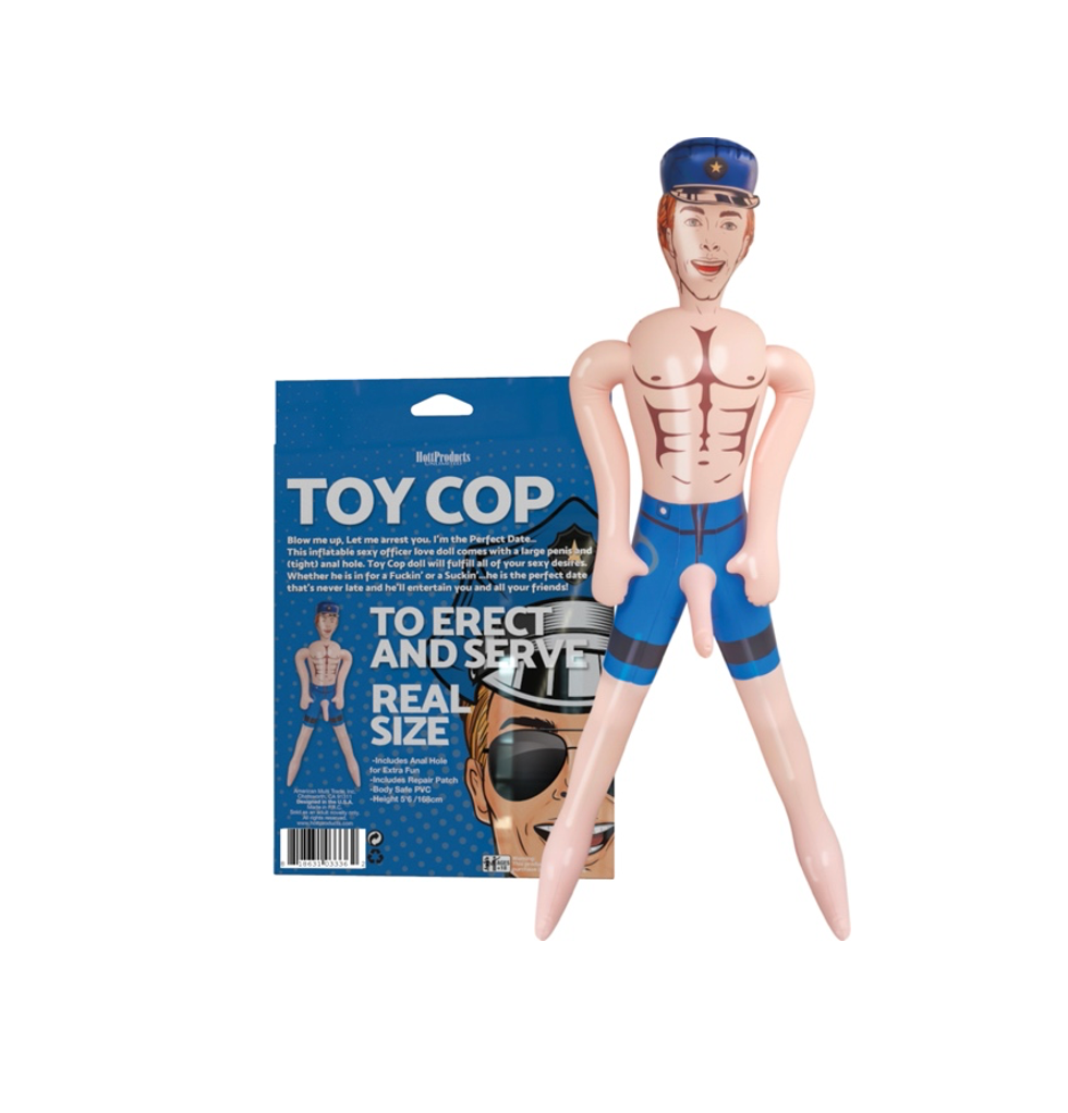 Inflatable Cop Party Doll