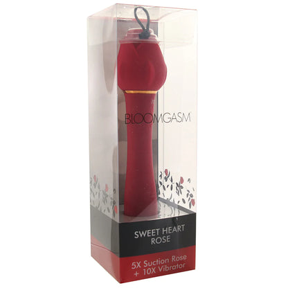 BloomGASM Sweet Heart Suction Rose Vibrator
